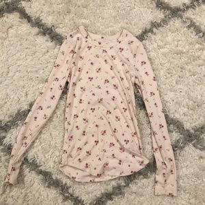 Flower Print Long Sleeve